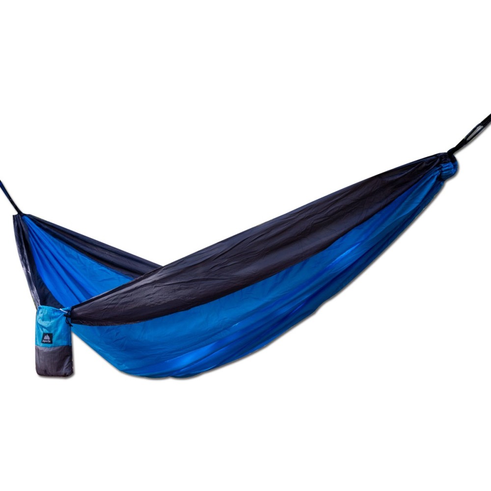 Αιώρα ALPINTEC Explorer Double 300cm x 200cm - γαλάζιο / ανθρακίτης