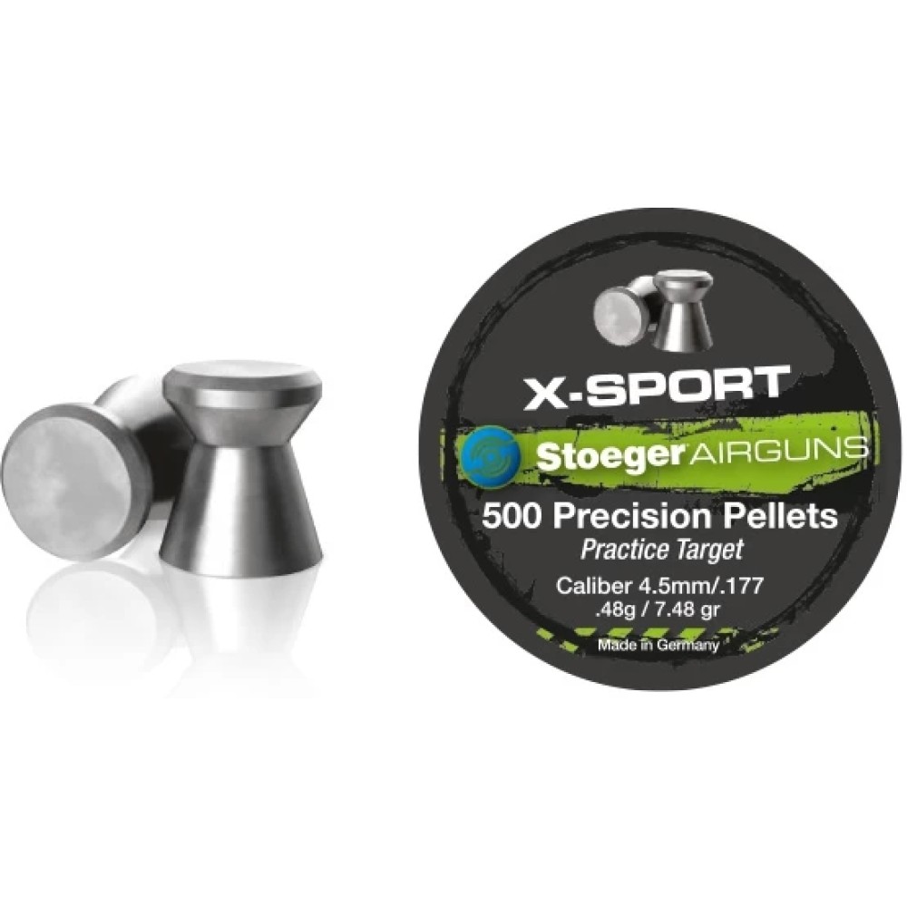 Βλήματα Αεροβόλου STOEGER XSport Flat 4.5mm (500 τμχ)