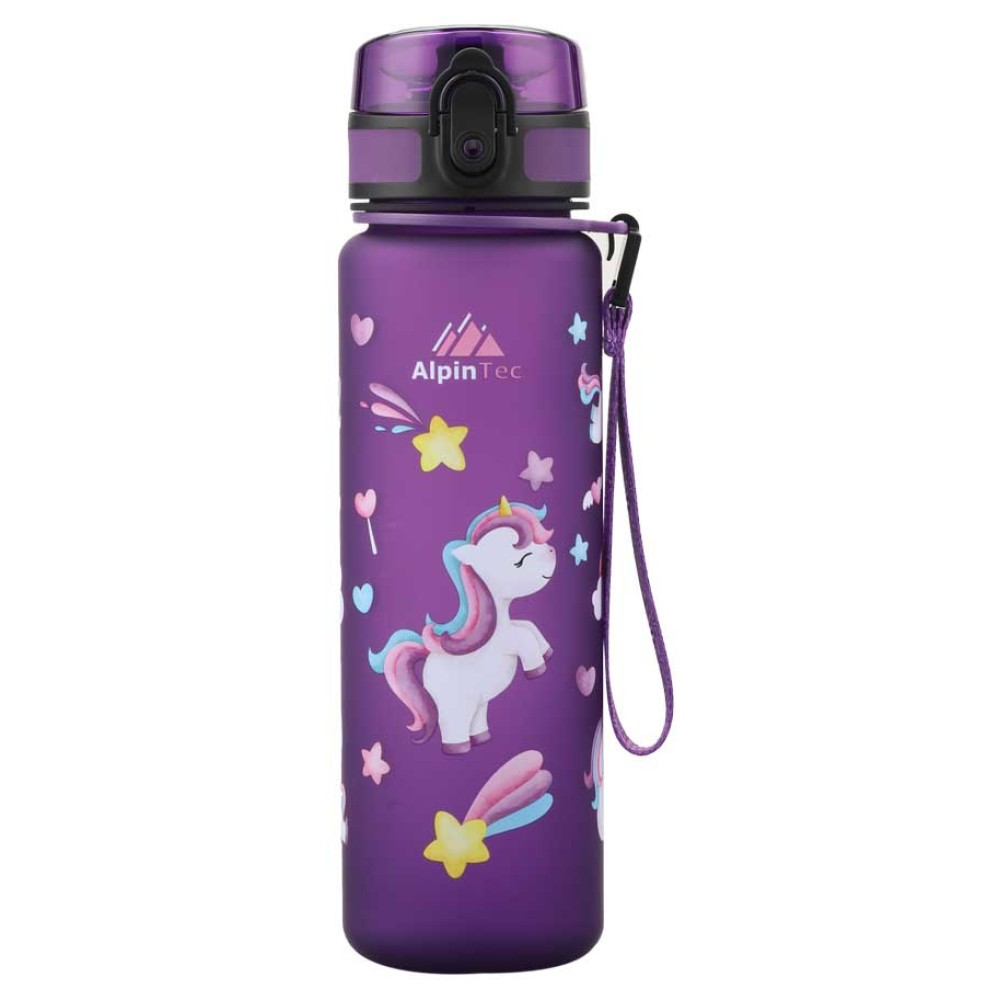 Παγούρι ALPINTEC Kids 500ml Μονόκερως 2 - μωβ