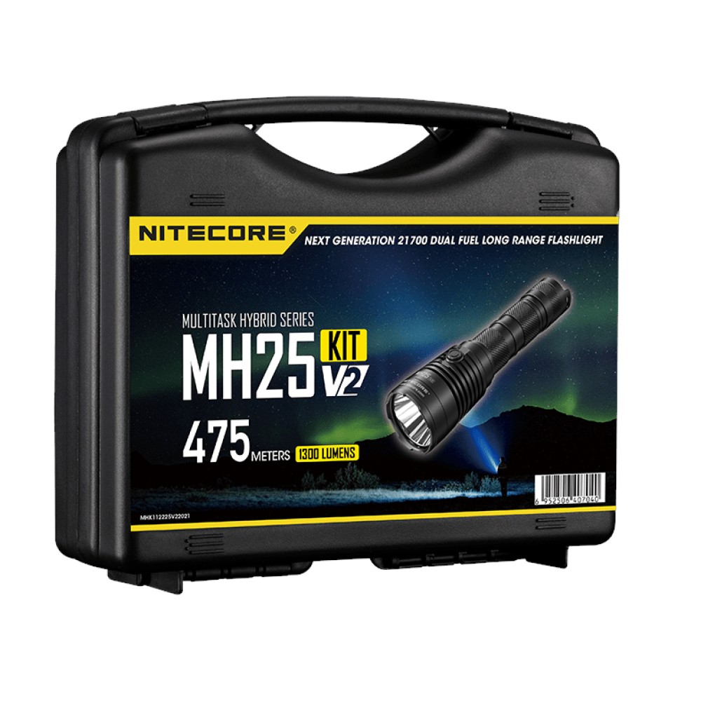 ΦΑΚΟΣ LED NITECORE MULTI TASK HYBRID MH25V2 - 1300 lumens