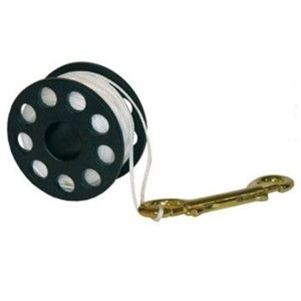 Mini reel 30m κατάδυσης TRIDENT λευκό