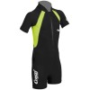 Παιδική στολή CRESSI short sleeve 1.5 mm - μαύρο / λάιμ