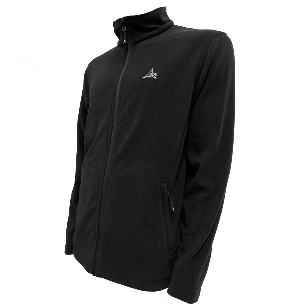 Ζακέτα Fleece APU Eiger Full Zip - μαύρο