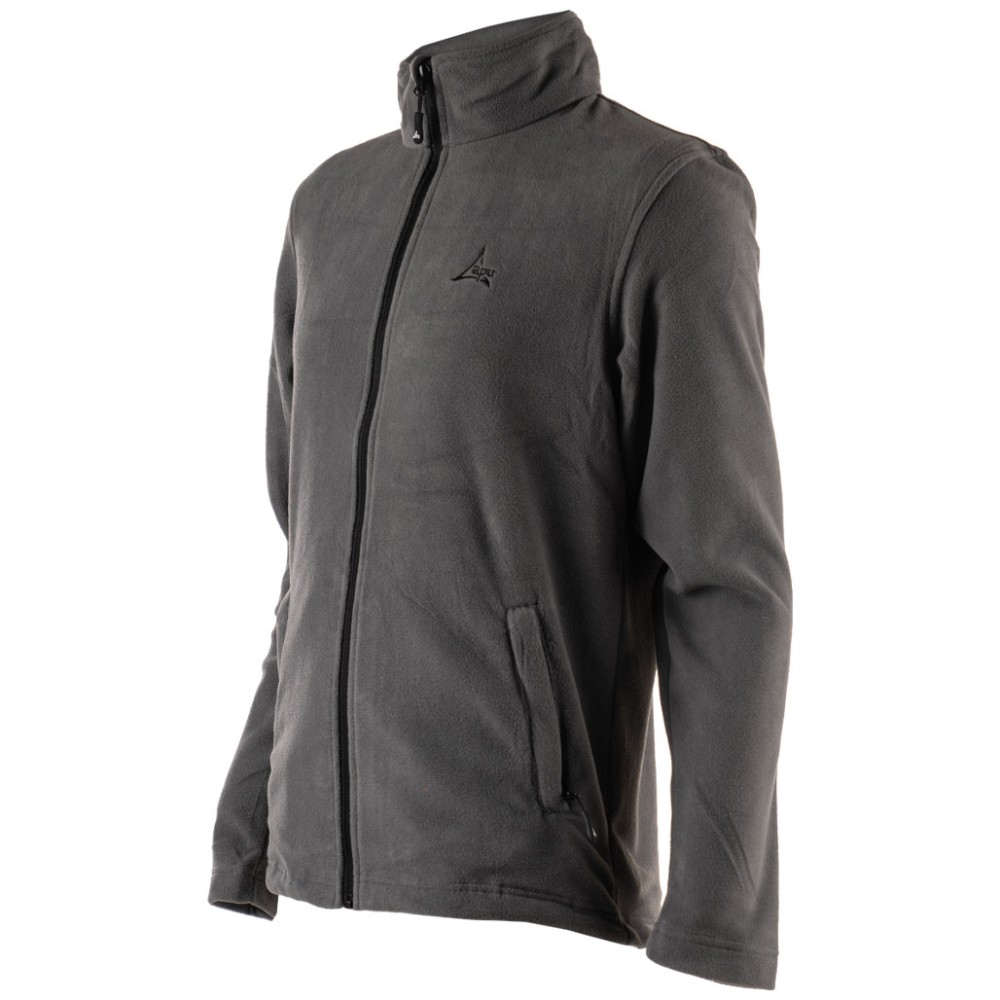 Ζακέτα Fleece APU Eiger Full Zip - γκρι