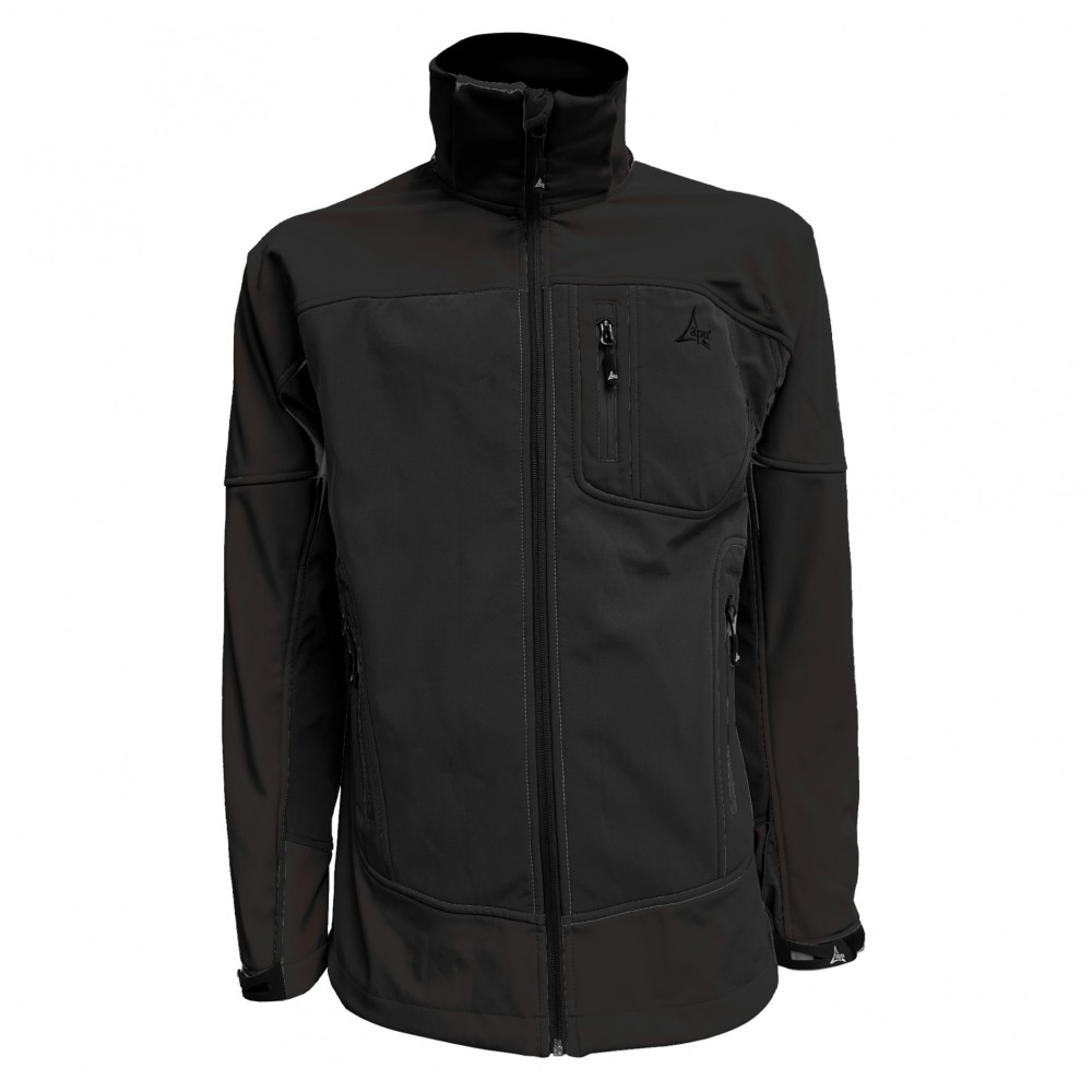 Μπουφάν APU Softshell Himalaya - μαύρο