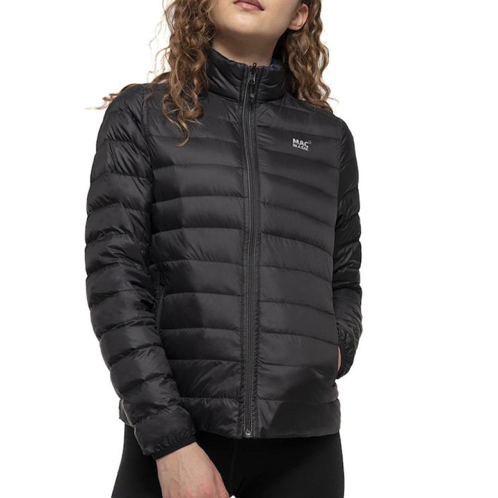 Πουπουλένιο μπουφάν MAC IN A SAC Polar διπλής όψης - μαύρο / γκρι