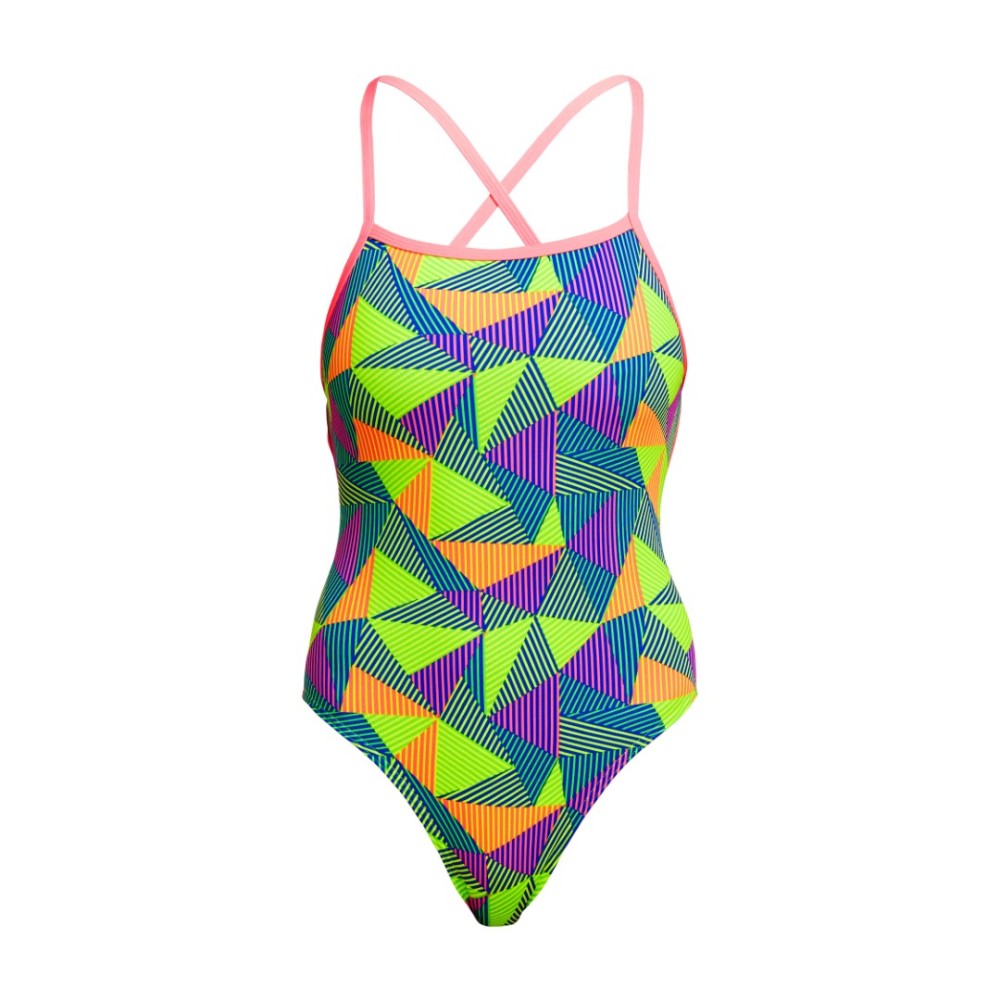 Γυναικείο μαγιό ολόσωμο FUNKITA Strapped In - Cross Bars