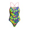 Γυναικείο μαγιό ολόσωμο FUNKITA Strapped In - Cross Bars