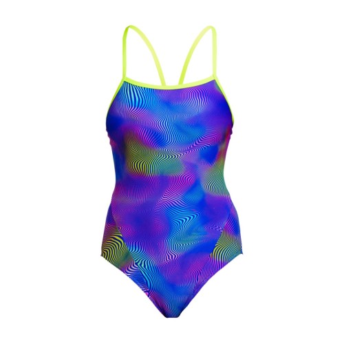 Γυναικείο μαγιό ολόσωμο FUNKITA Single Strap - Screen Time