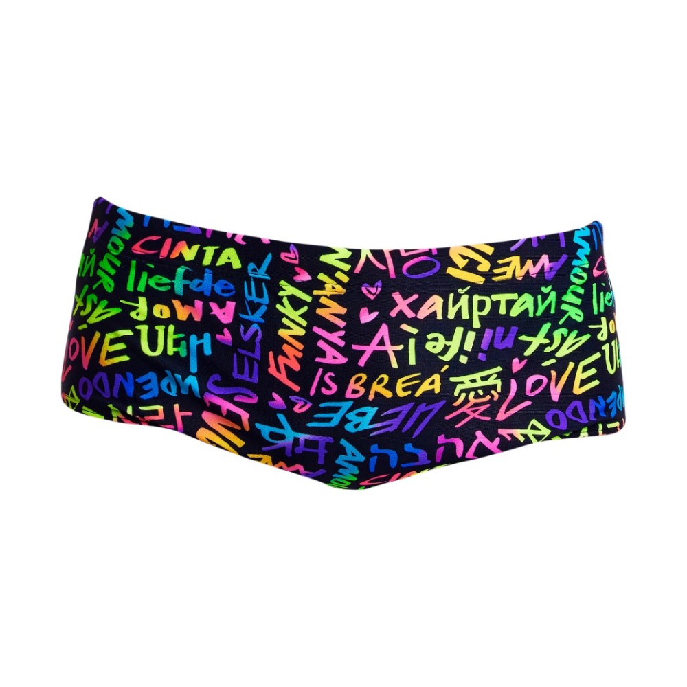 Ανδρικό μαγιό FUNKY TRUNKS Sidewinder - Love Funky