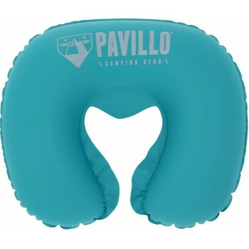 Bestway Pavillo Toughlite Φουσκωτό Μαξιλαράκι Ταξιδίου Πολυεστερικό Τιρκουάζ Μ36xΠ31xΥ11.5εκ.