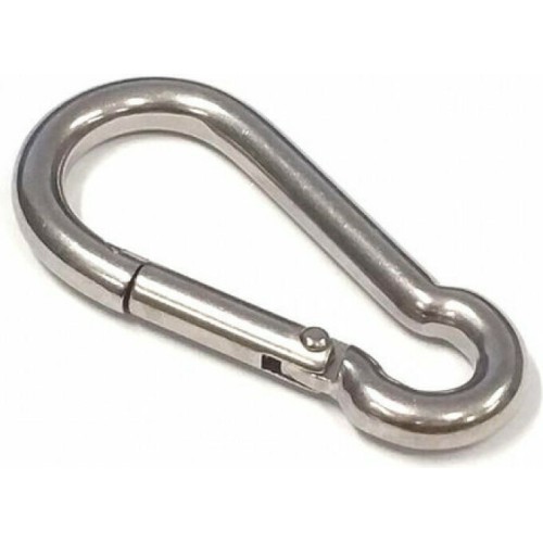 Πυροσβεστικός γάντζος, καραμπινέρ Φ.5 Inox AISI316