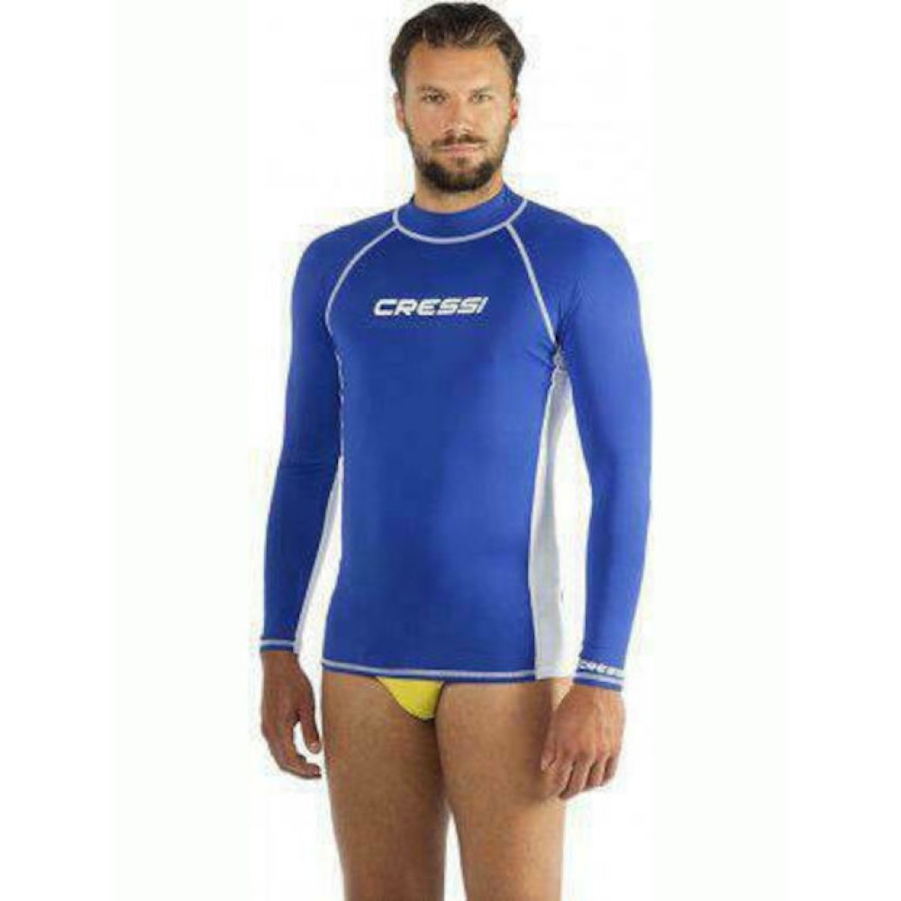 Ανδρικό RASH GUARD ΜΑΚΡΥ ΜΑΝΙΚΙ Μπλέ