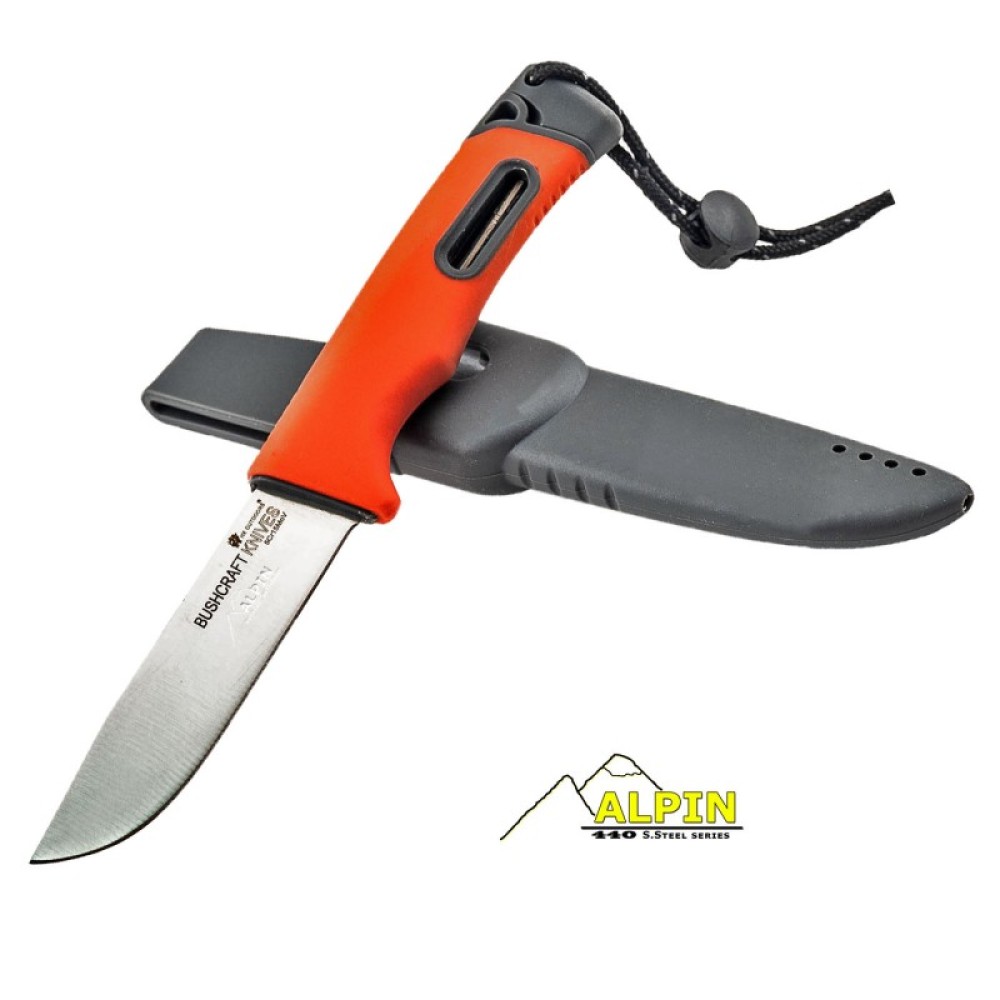 ALPIN Μαχαίρι HX OUTDOORS Survival Knife (TD-17B) - Κόκκινο