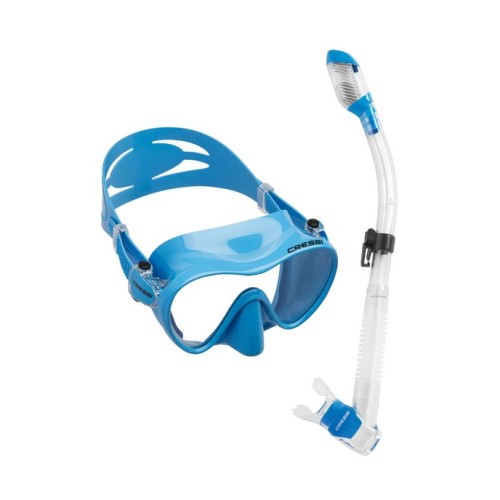CressiSub F1 + DRY COMBO BLUE METAL