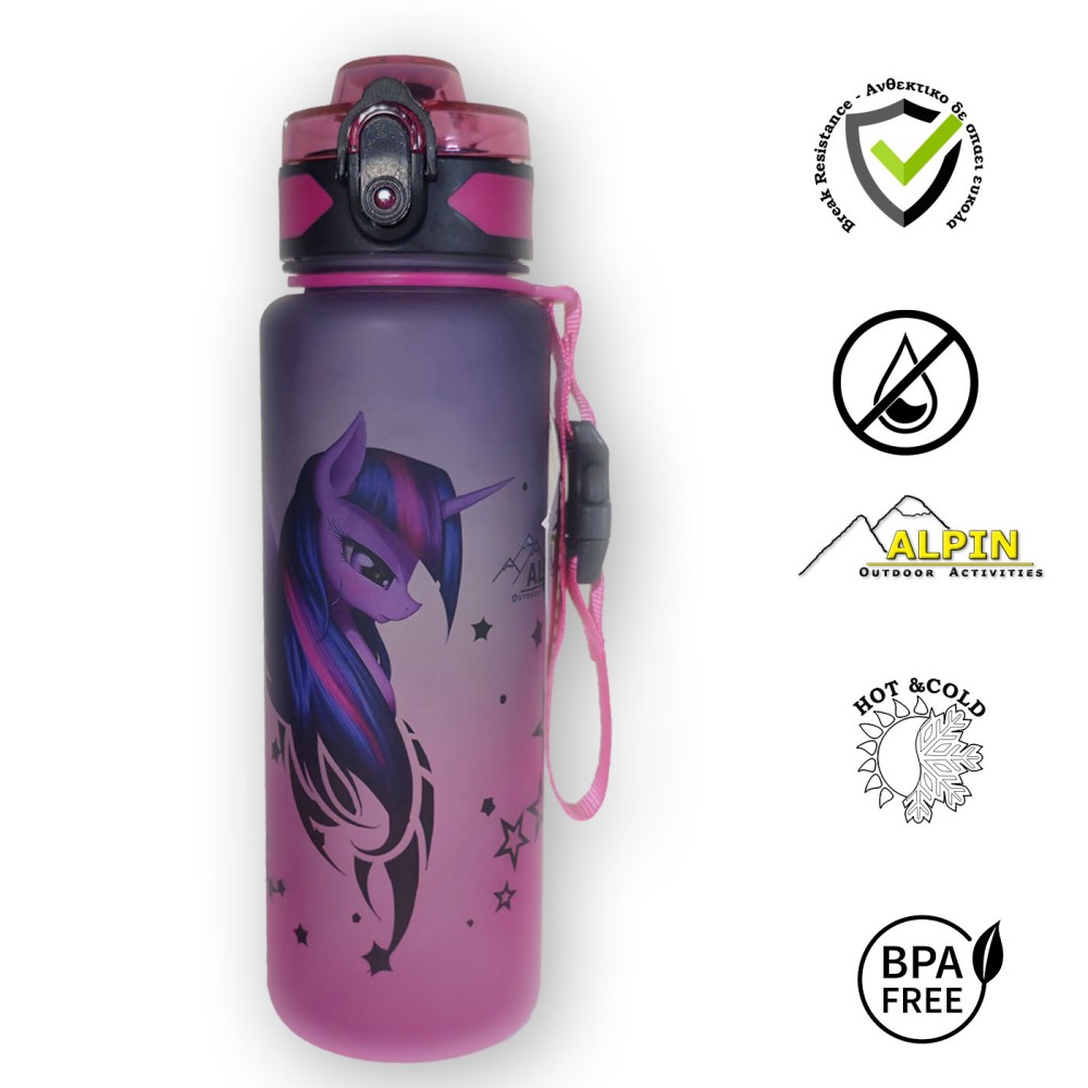 Παγούρι 630ml v2 Alpin Outdoor kids Light - Unicorn