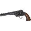 Asg Αεροβόλο Πιστόλι CO2 Schofield 6"Airgun Aging BK & Wooden Grip Μεταλλικό 4.5mm