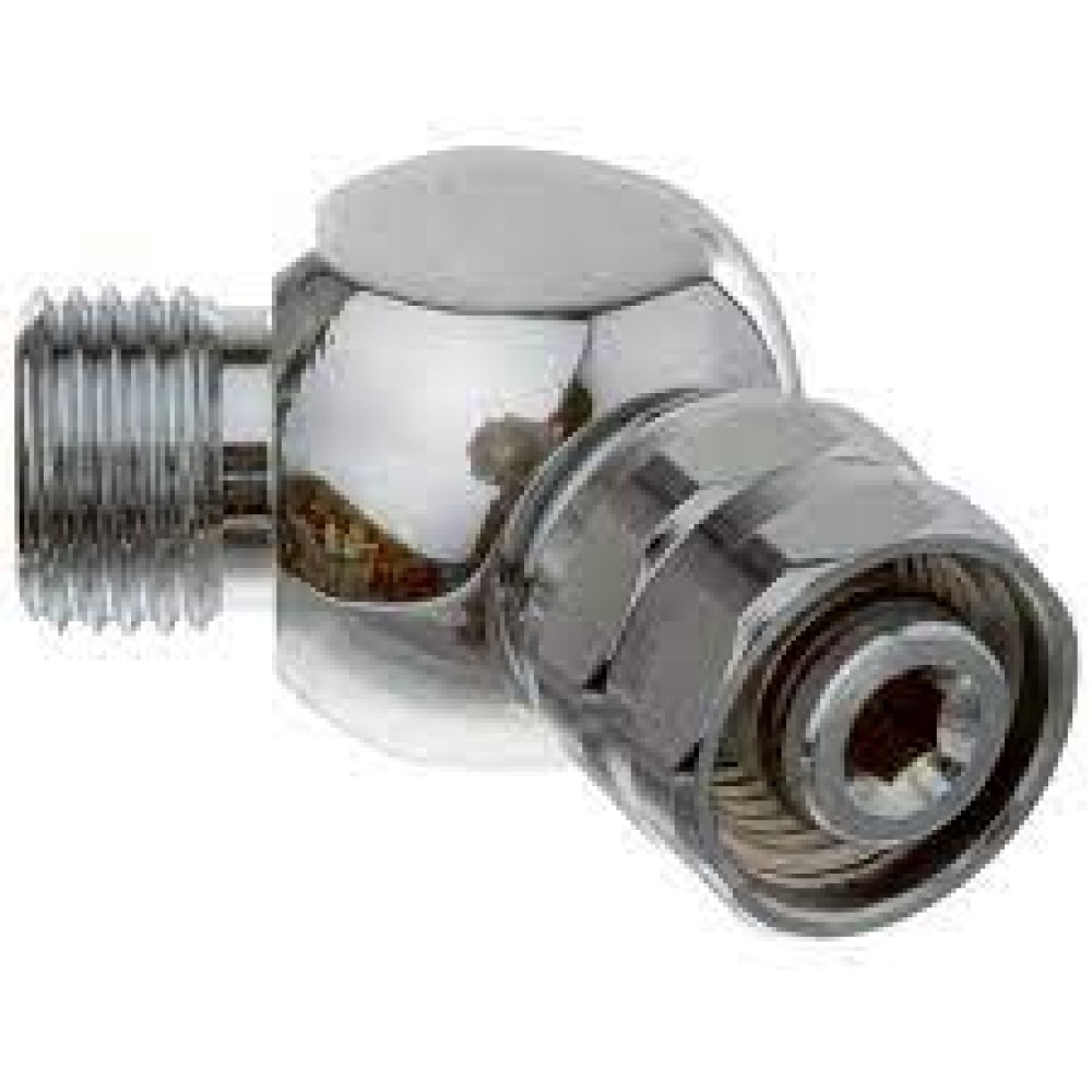 Trident Regulator Angled Swivel Adaptor 110 degrees