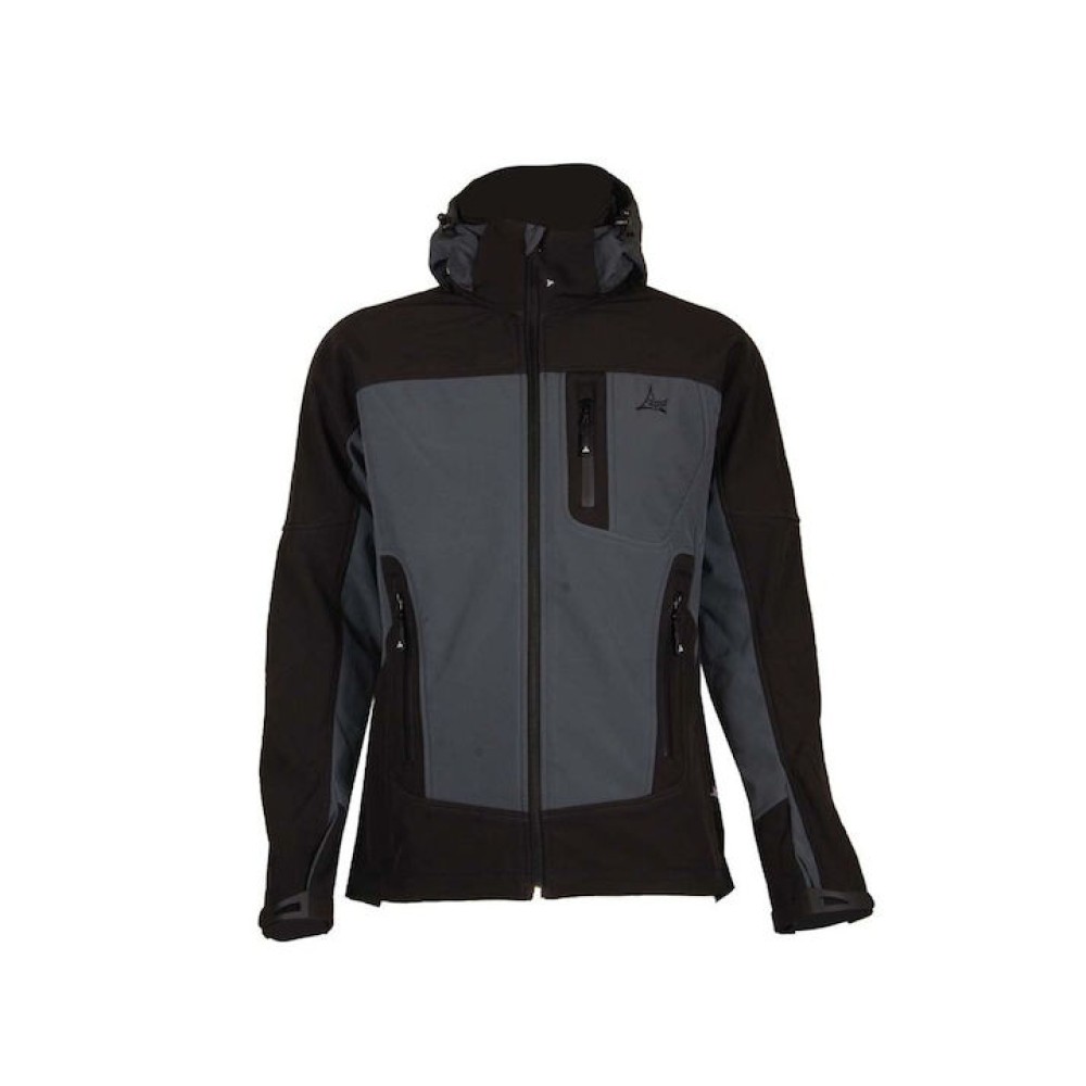 Μπουφάν APU Softshell Himalaya II - μαύρο/γκρί