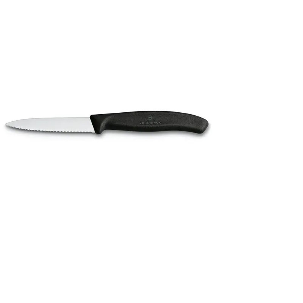 Victorinox Swiss Classic Μαχαίρι Γενικής Χρήσης από Ανοξείδωτο Ατσάλι 8cm - Μαύρο