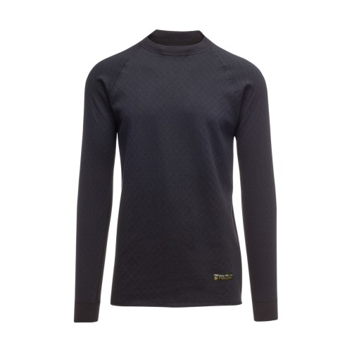 Ισοθερμική μπλούζα Thermowave Men Double Layer 210gsm (2IN1) with silver ion - Μαύρο