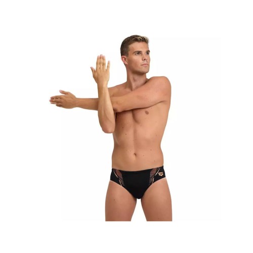ΑΝΔΡΙΚΑ ΜΑΓΙΟ ARENA  SWIM BRIEFS GRAPHIC Black - Nespola