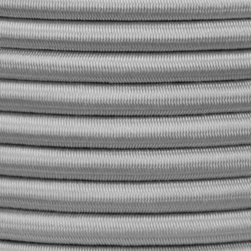 D°LUXE BUNGEE 6mm STEEL ΓΚΡΙ (τιμή με το μέτρο)