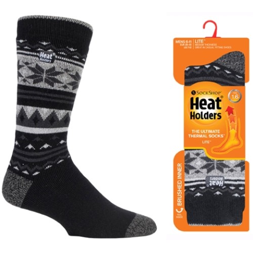 Ανδρικές Κάλτσες HEAT HOLDERS Jacquard Lite - Fairisle