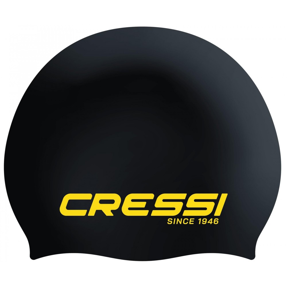 ΣΚΟΥΦΑΚΙ ΣΙΛΙΚΟΝΗΣ CRESSI EDDIE Μαύρο/Κίτρινο