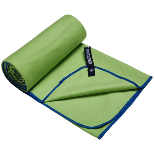 ΠΕΤΣΕΤΑ MICROFIBER CRESSI FAST DRYING ΠΡΑΣΙΝΗ/ΜΠΛΕ 80Χ160εκ
