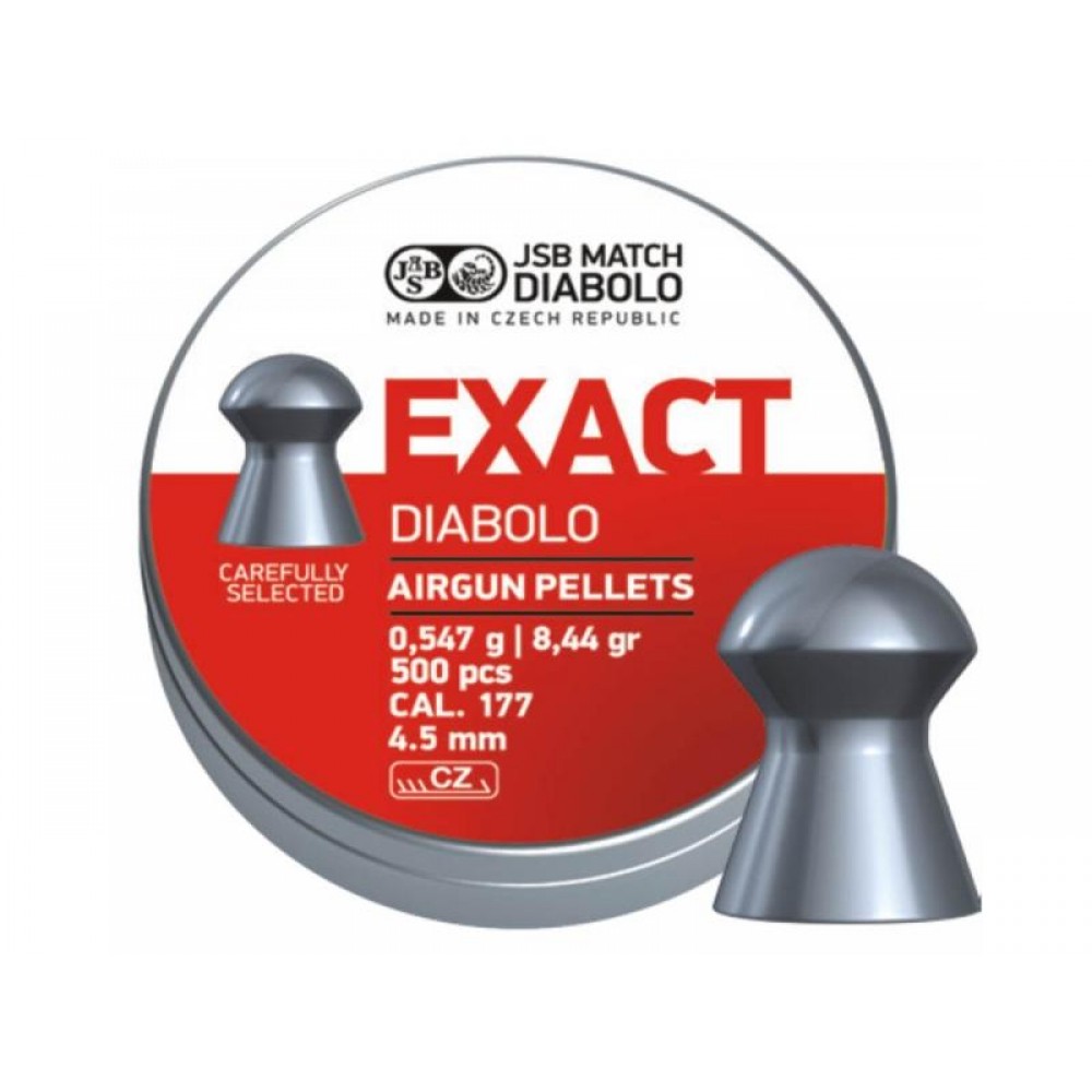 ΒΛΗΜΑΤΑ JSB EXACT Diabolo 4.52mm (500 τεμ)