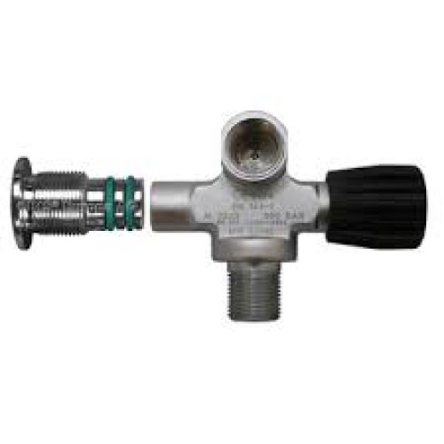 BtS ΚΛΕΙΣΤΡΟ DIN Valve 230 bar LEFT expandable incl. rubber knob without Blind Plug