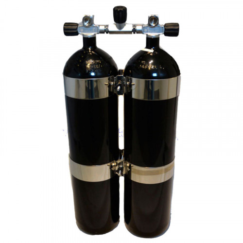BtS ΔΙΠΛΕΣ ΦΙΑΛΕΣ 12 litre CONCAVE 230 bar DIR Style ΜΑΥΡΑ