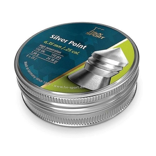 ΒΛΗΜΑΤΑ H&N 6.35mm SILVER POINT (150)