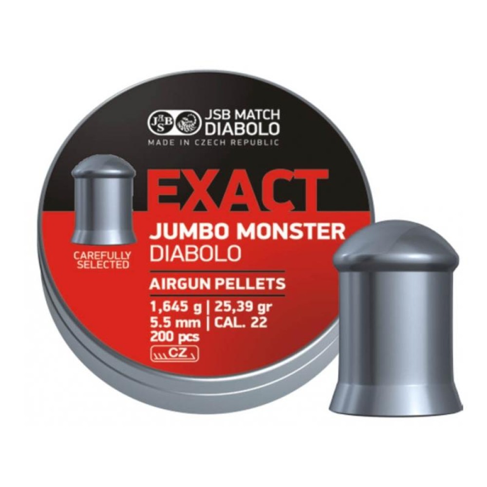 ΒΛΗΜΑΤΑ JSB EXACT JUMBO MONSTER 5.52m/m (200 τεμ)