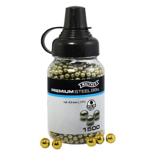 Βλήματα Walther Premium BB's gold steel Umarex