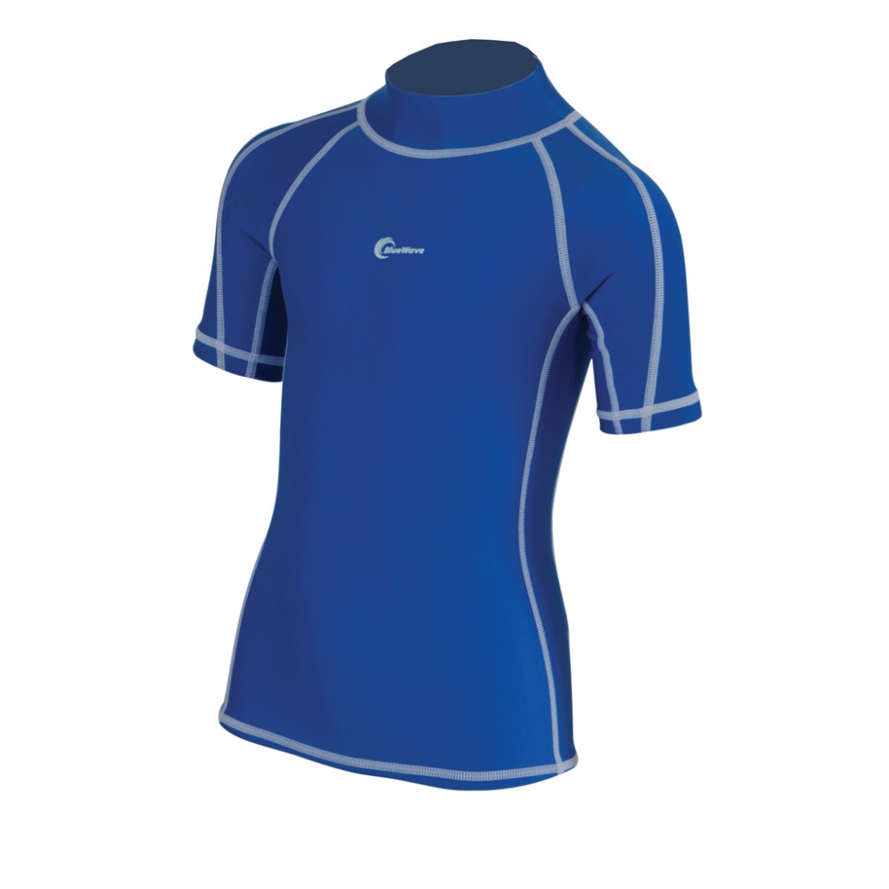 BLUEWAVE-RASH GUARD ΠΑΙΔΙΚΟ ΚΟΝΤΟΜΑΝΙΚΟ ΜΠΛΕ