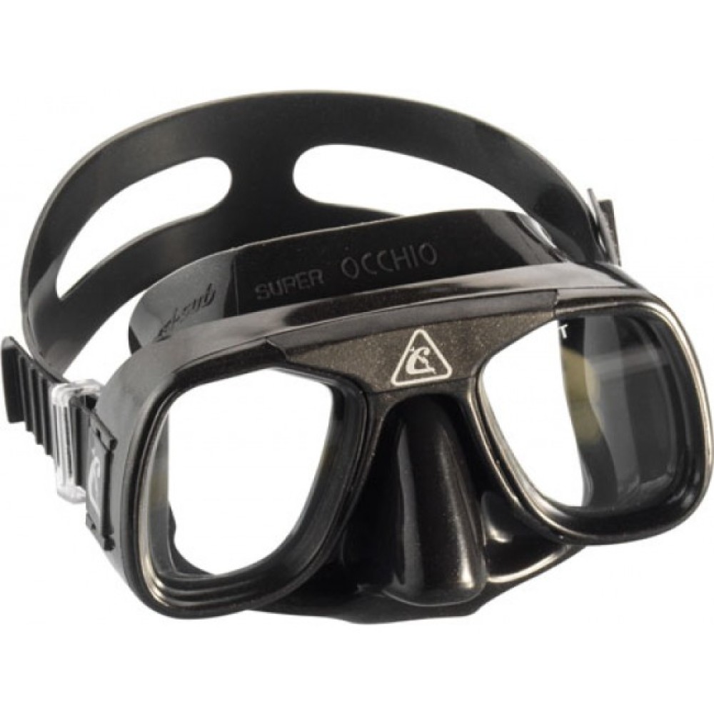 ΜΑΣΚΑ CRESSI SUPEROCCHIO SIL BLACK / FRAME BLACK