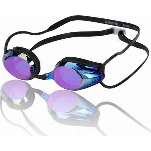 Γυαλάκια ARENA Tracks Mirror - black / blue