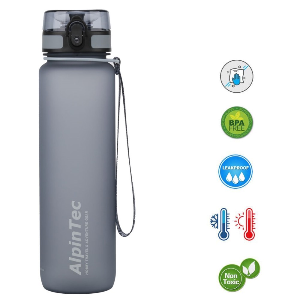 Παγούρι ALPINTEC 1000ml - γκρι