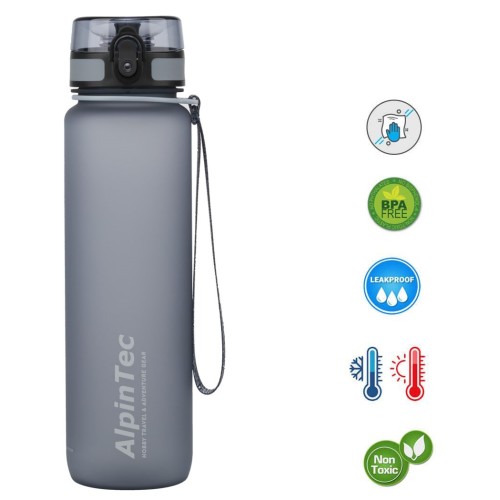 Παγούρι ALPINTEC 1000ml - γκρι