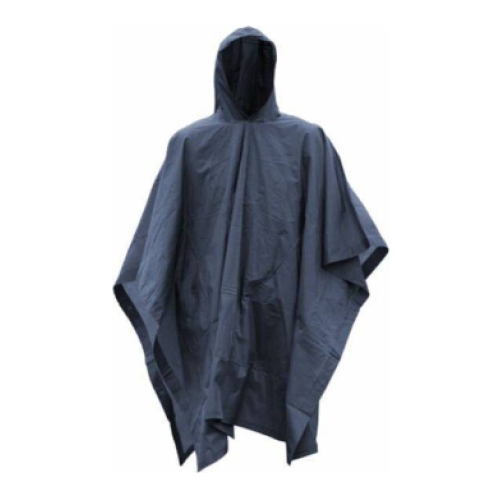 ΑΔΙΑΒΡΟΧΟ PONCHO PVC ΕΝΗΛΙΚΩΝ 127X203CM ΜΠΛΕ