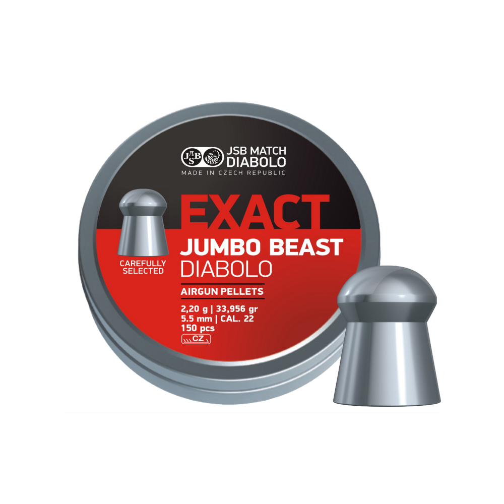 ΒΛΗΜΑΤΑ JSB EXACT JUMBO BEAST 5.52mm (150 τεμ)