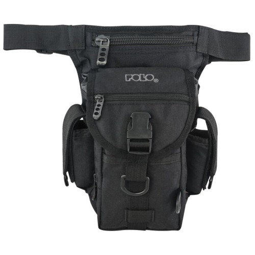 Τσαντάκι μηρού POLO Le Gun - μαύρο