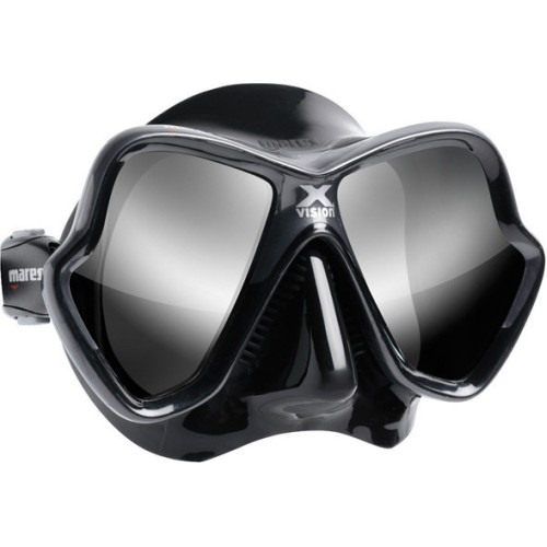 ΜΑΣΚΑ MARES X-VISION LS MIRRORED ΜΑΥΡΟ/ΓΚΡΙ