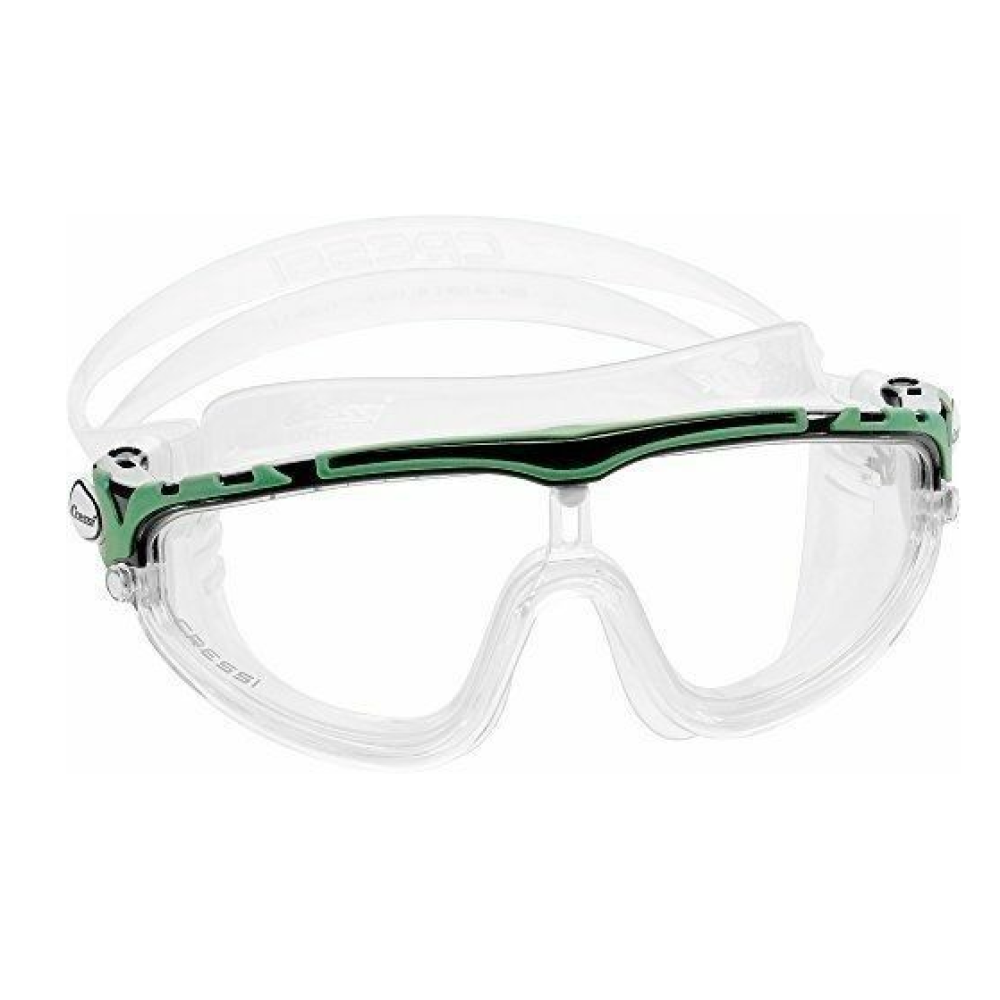 ΓΥΑΛΑΚΙΑ CRESSI Skylight Clear / Frame Black/lime