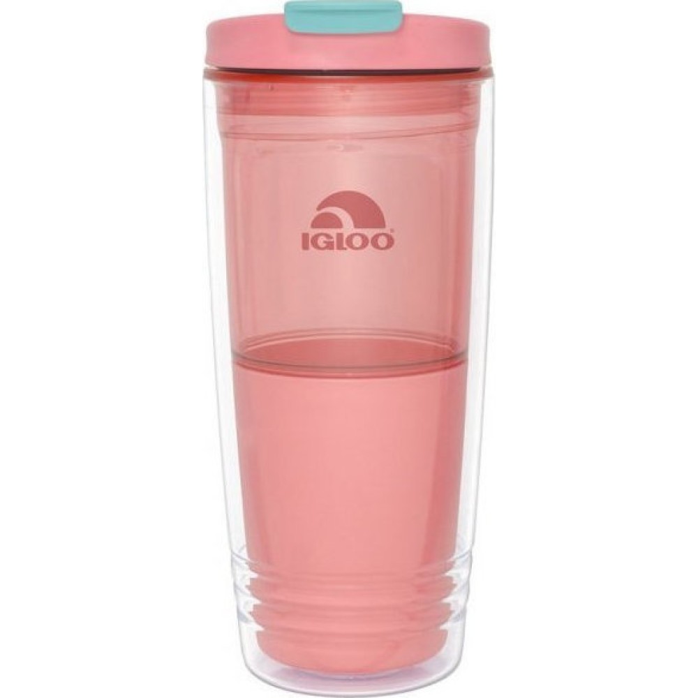Ισοθερμικό υδροδοχείο Havasu Double Wall 22oz - 650ml ροζ