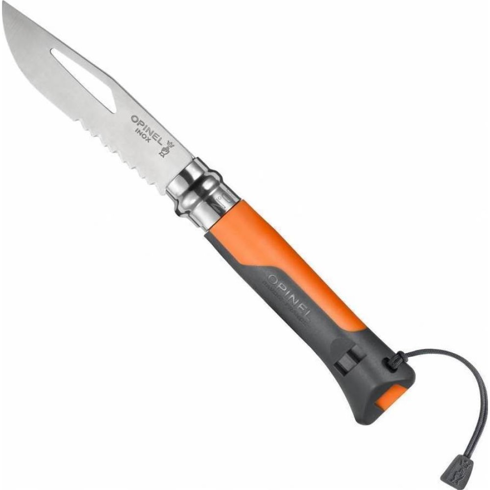 Σουγιάς Opinel No.08 Outdoor πορτοκαλι