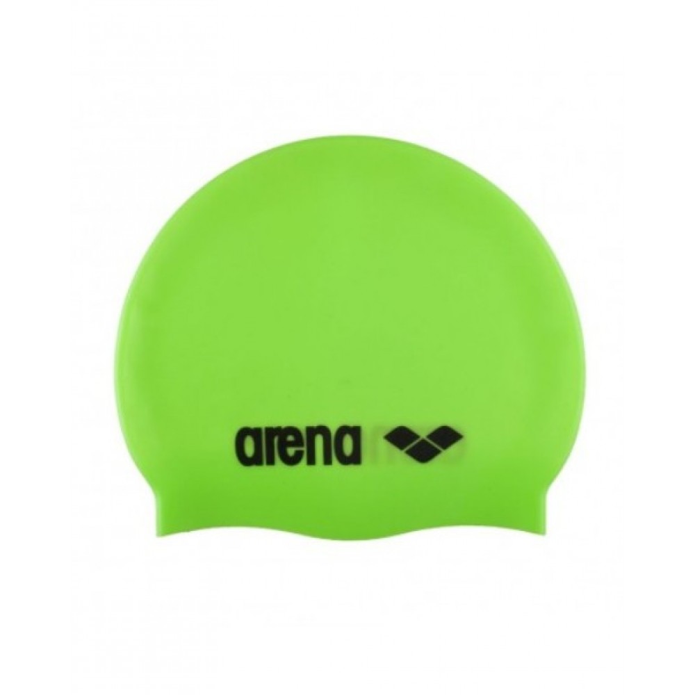 ΣΚΟΥΦΑΚΙ ΣΙΛΙΚΟΝΗΣ ARENA "CLASSIC SILICONE" ACID LIME-BLACK