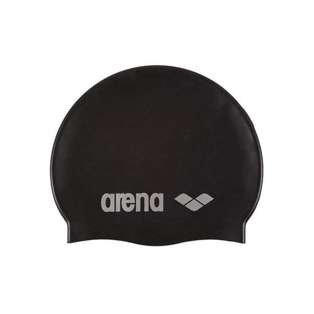 ΠΑΙΔΙΚΟ ΣΚΟΥΦΑΚΙ ΣΙΛΙΚΟΝΗΣ ARENA JR "CLASSIC SILICONE" ACID BLACK-SILVER